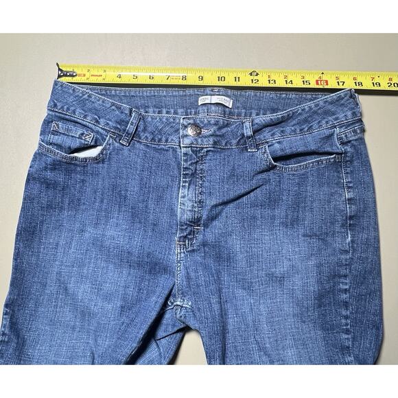 Riders By Lee Mid Rise Boot Cut Jeans Women’s 18M Blue - Picture 5 of 6